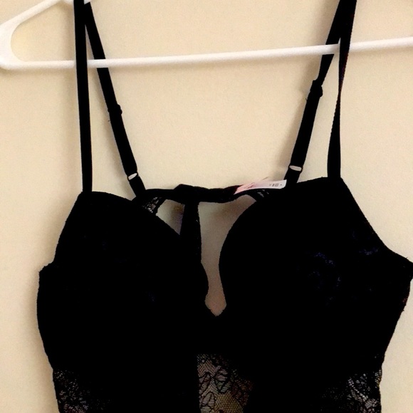 Black Lace Chemise - Picture 2 of 7